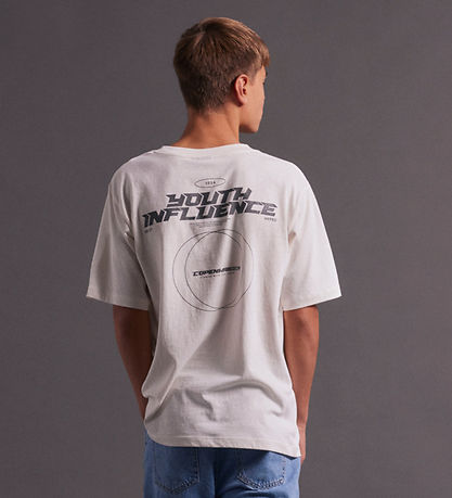 LMDT T-shirt - NlmKouth - White Alyssum/Raven LMDT T-shirt - NlmKouth - White Alyssum/Raven