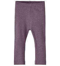 Name It Leggings - Noos - Rib - NbnKab - Arctic Dusk/Melange Name It Leggings - Noos - Rib - NbnKab - Arctic Dusk/Melange
