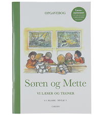 Forlaget Carlsen Opgavebog - Søren og Mette Vi Læser og Tegner - Forlaget Carlsen Opgavebog - Søren og Mette Vi Læser og Tegner -