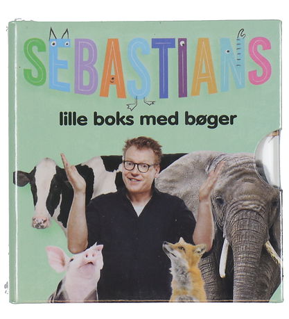 Forlaget Carlsen Bøger - Sebastians lille boks med bøger - Dansk