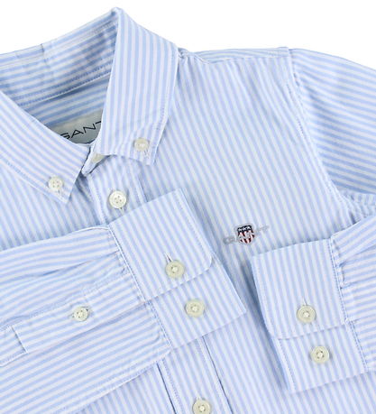 GANT Skjorte - Oxford - Capri Blue GANT Skjorte - Oxford - Capri Blue