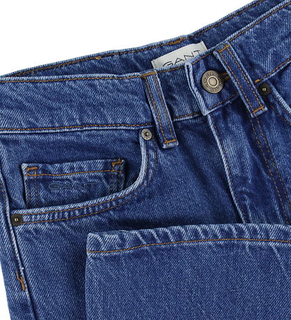 GANT Jeans - Relaxed - Semi Light Blue GANT Jeans - Relaxed - Semi Light Blue