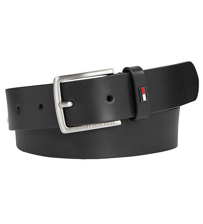 Tommy Hilfiger Bælte - Leather - Sort