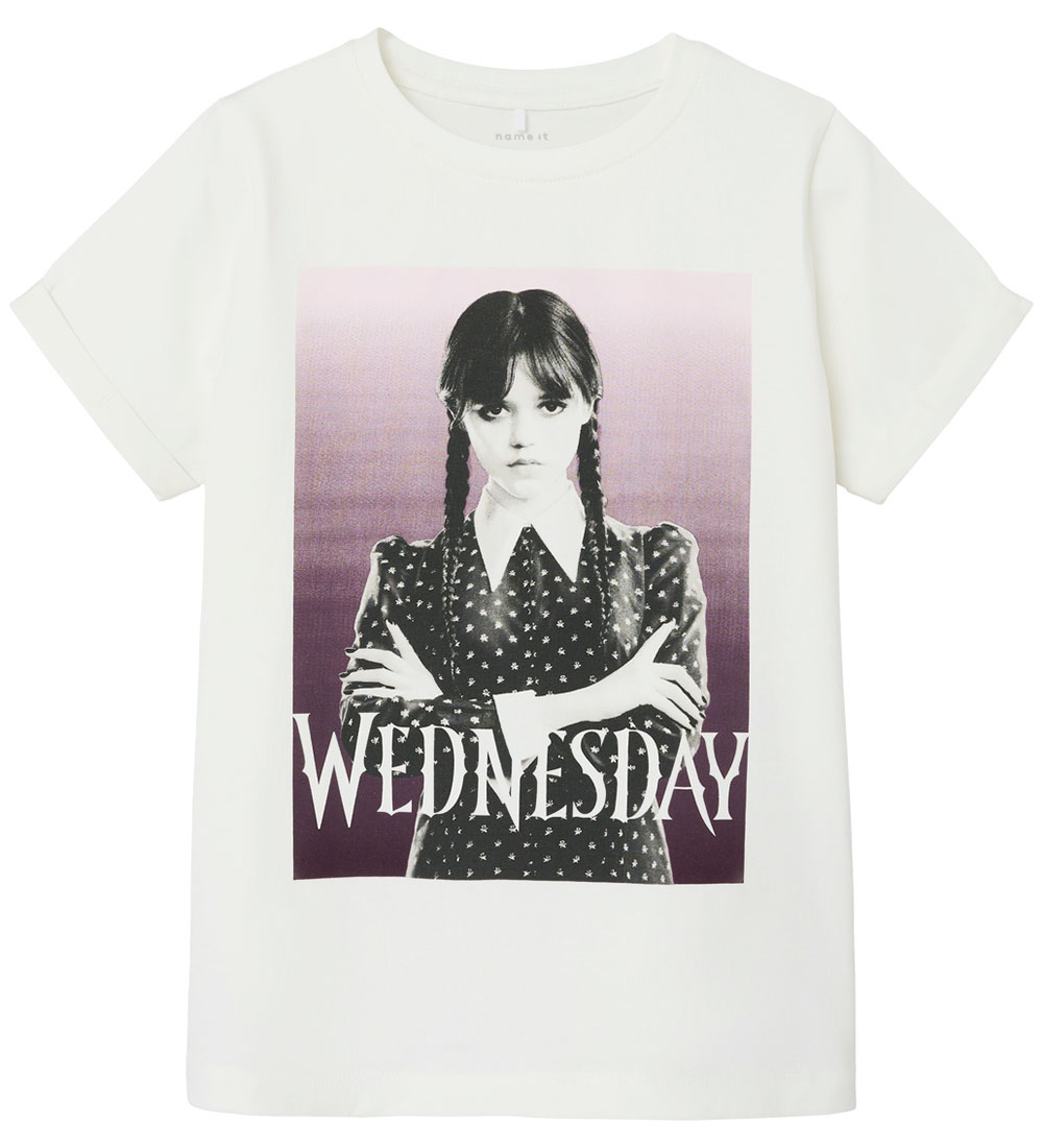 Name It T-Shirt - Noos - NkfJax Wednesday - Jet Stream - Name It - 7-8 Jahre (122-128) - T-Shirts