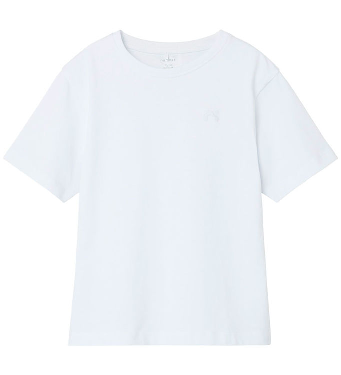 Name It Noos NkmGreg T-shirt - Bright White
