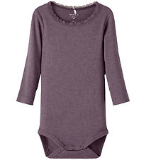 Name It Body l/æ - Noos - Rib - NbfKab - Arctic Dusk/Melange Name It Body l/æ - Noos - Rib - NbfKab - Arctic Dusk/Melange