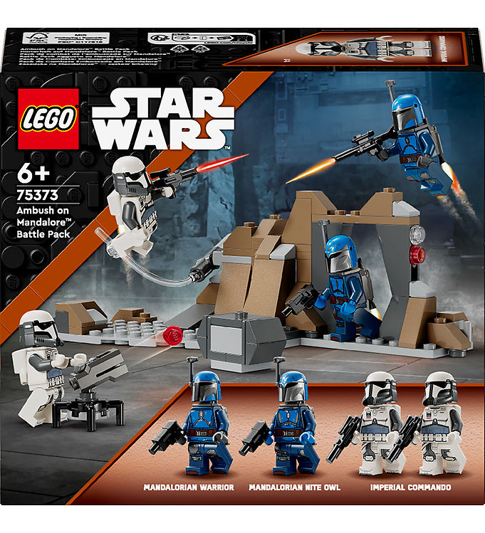 75373 LEGO Star Wars Battle Pack med bagholdet på Mandaloreâ¢
