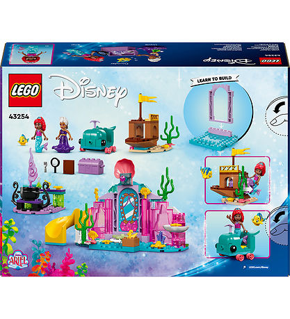 LEGO® Disney - Ariels Krystalhule 43254 - 141 Dele LEGO® Disney - Ariels Krystalhule 43254 - 141 Dele