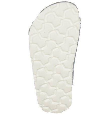 Superfit Sandaler - Fussbettpantoffel - Lilla m. Print