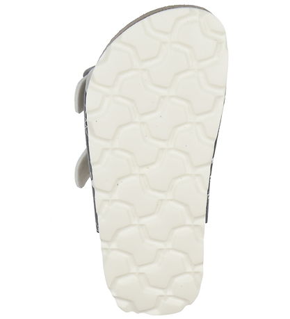 Superfit Sandaler - Fussbettpantoffel - Navy m. Rumtema