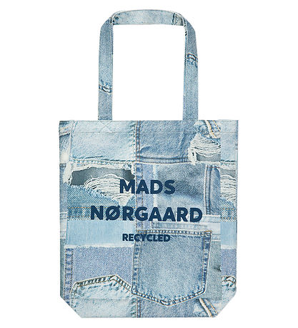 Mads Nørgaard Shopper - Recycled Boutique Athene - Denim AOP Mads Nørgaard Shopper - Recycled Boutique Athene - Denim AOP