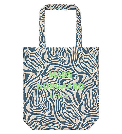 Mads Nørgaard Shopper -  Recycled Boutique Athene - Zebra AOP/Sa Mads Nørgaard Shopper -  Recycled Boutique Athene - Zebra AOP/Sa