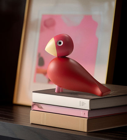 Kay Bojesen Træfigur - Sangfugl - 12,5 cm - Flora Kay Bojesen Træfigur - Sangfugl - 12,5 cm - Flora