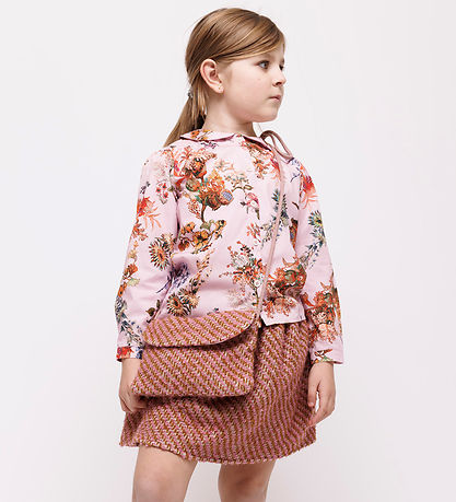 Christina Rohde Nederdel - Strik - Uld/Akryl - Rosa Christina Rohde Nederdel - Strik - Uld/Akryl - Rosa