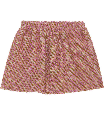 Christina Rohde Nederdel - Strik - Uld/Akryl - Rosa Christina Rohde Nederdel - Strik - Uld/Akryl - Rosa