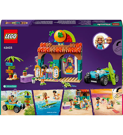LEGO® Friends - Smoothie-bod Ved Stranden 42625 - 213 Dele