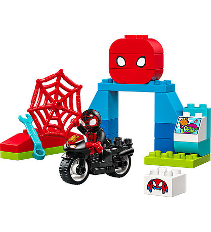 LEGO® DUPLO® Marvel Spider-Man - Spins Motorc... 10424 - 24 Dele LEGO® DUPLO® Marvel Spider-Man - Spins Motorc... 10424 - 24 Dele