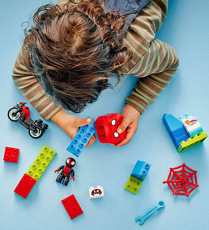 LEGO® DUPLO® Marvel Spider-Man - Spins Motorc... 10424 - 24 Dele LEGO® DUPLO® Marvel Spider-Man - Spins Motorc... 10424 - 24 Dele