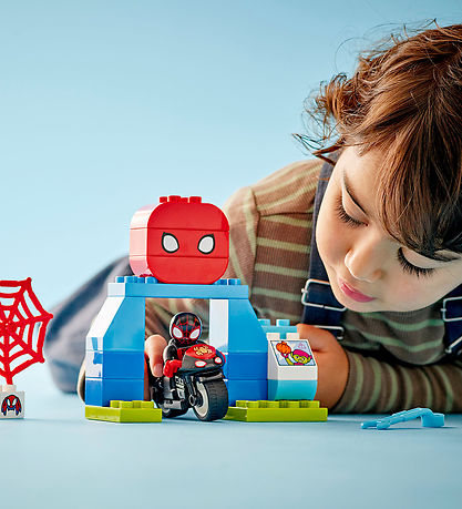 LEGO® DUPLO® Marvel Spider-Man - Spins Motorc... 10424 - 24 Dele LEGO® DUPLO® Marvel Spider-Man - Spins Motorc... 10424 - 24 Dele
