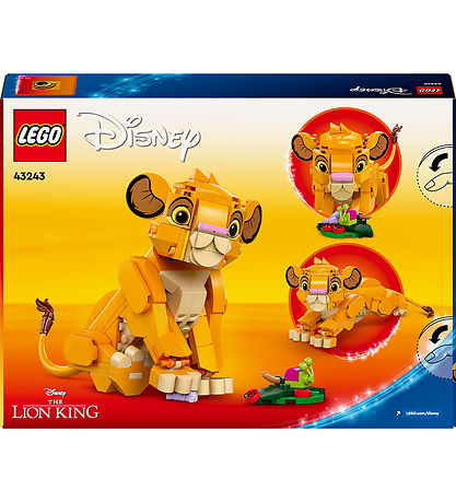 LEGO® Disney - Simba, le bébé du Roi lion - 43243 - 222 Parties LEGO® Disney - Simba, le bébé du Roi lion - 43243 - 222 Parties