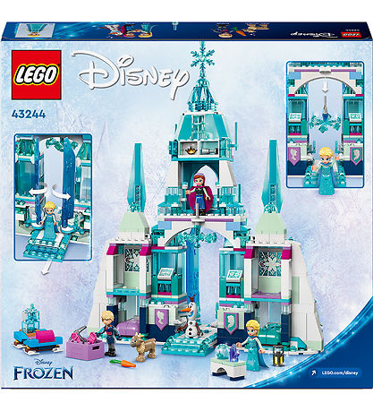 LEGO® Disney - Elsas Ispalads 43244 - 630 Dele LEGO® Disney - Elsas Ispalads 43244 - 630 Dele