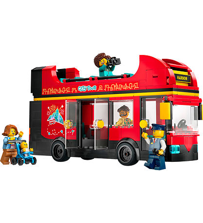 LEGO® City - Rød Dobbeltdækker-turistbus 60407 - 384 Dele