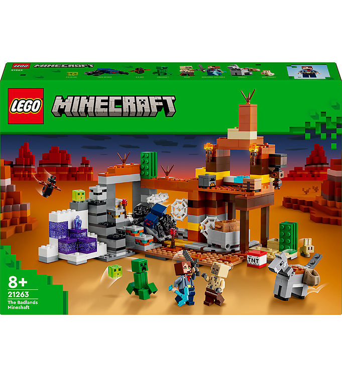 LEGO® Minecraft The Badlands Mineshaft 21263 538 Parts KW AU