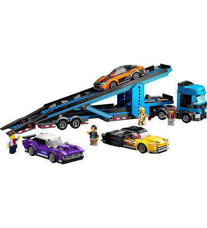 LEGO® City - Biltransport Med Sportsvogne 60408 - 998 Dele LEGO® City - Biltransport Med Sportsvogne 60408 - 998 Dele