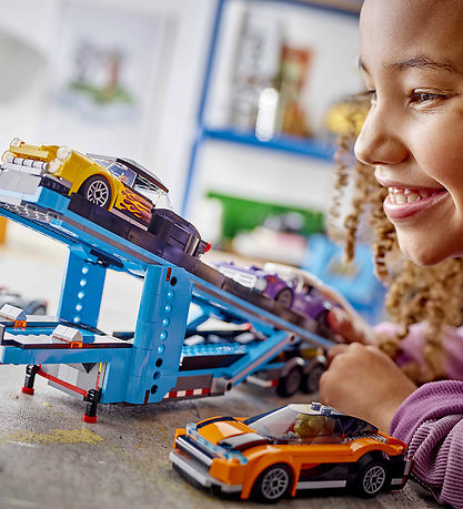 LEGO® City - Biltransport Med Sportsvogne 60408 - 998 Dele