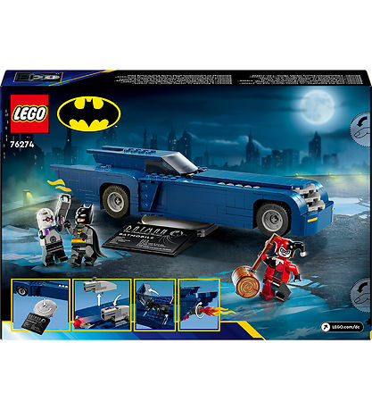LEGO® Batman - Batman En Batmobile tegen Harley Quinn en Mr. Fre LEGO® Batman - Batman En Batmobile tegen Harley Quinn en Mr. Fre