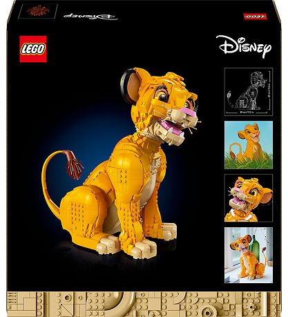 LEGO® Disney - Ung Simba - Løvernes Konge 43247 - 1445 Dele LEGO® Disney - Ung Simba - Løvernes Konge 43247 - 1445 Dele