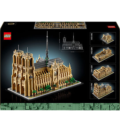LEGO® Arkitektur - Notre-Dame de Paris 21061 - 4383 Delar LEGO® Arkitektur - Notre-Dame de Paris 21061 - 4383 Delar