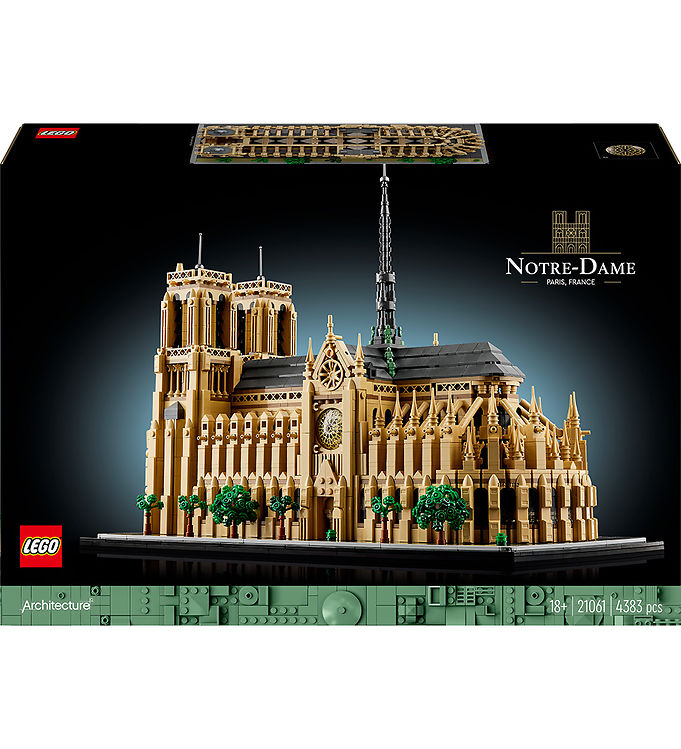 LEGO® Architecture - Notre-Dame de Paris 21061 - 4383 Dele