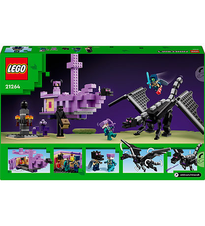 LEGO® Minecraft - Der Enderdrache und das Endschiff 21264 - 657 