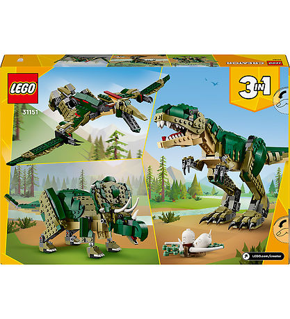 LEGO® Creator - T. Rex 31151 - 3-i-1 - 626 Dele LEGO® Creator - T. Rex 31151 - 3-i-1 - 626 Dele