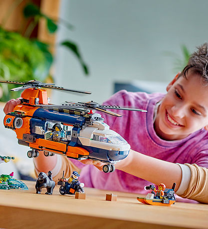 LEGO® City - Jungle Adventure - Helicopter And Expeditionary Bas