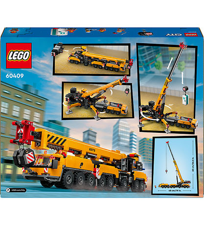 LEGO® City - Gul Mobil Byggekran 60409 - 1116 Dele LEGO® City - Gul Mobil Byggekran 60409 - 1116 Dele
