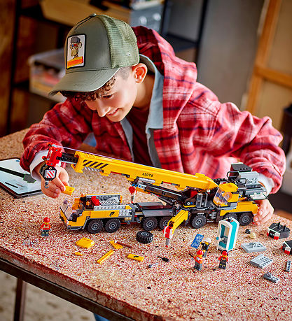 LEGO® City - Gul Mobil Byggekran 60409 - 1116 Dele LEGO® City - Gul Mobil Byggekran 60409 - 1116 Dele