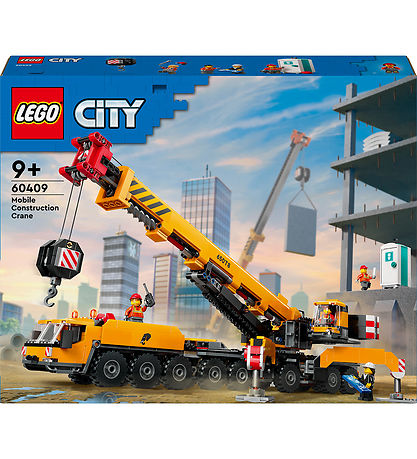 LEGO® City - Gul Mobil Byggekran 60409 - 1116 Dele LEGO® City - Gul Mobil Byggekran 60409 - 1116 Dele