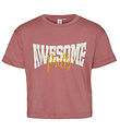 Vero Moda Girl T-shirt - Cropped - VmCollefe Kelly - Mesa Rose/F