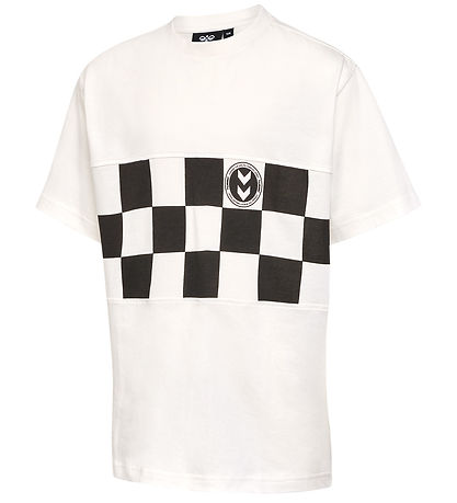 Hummel T-Shirt - hmlRunner - Marshmallow m. Print Hummel T-Shirt - hmlRunner - Marshmallow m. Print