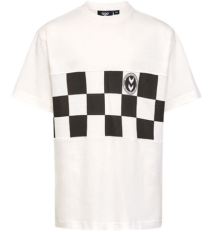 Hummel T-Shirt - hmlRunner - Marshmallow m. Print Hummel T-Shirt - hmlRunner - Marshmallow m. Print