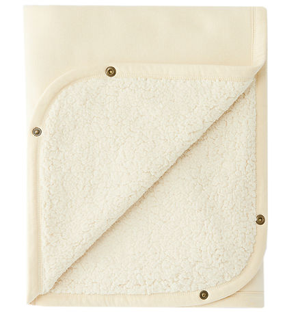 Cloby Teddy Tæppe - 95x75 cm - Off White Cloby Teddy Tæppe - 95x75 cm - Off White