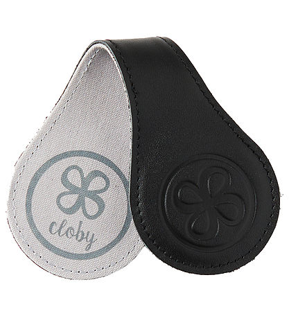 Cloby Reflex Clips - 2 pcs - Black/Grey