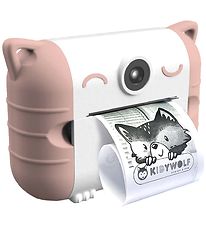 Kidywolf Kamera m. Printer - Kidyprint - Camera Peach Kidywolf Kamera m. Printer - Kidyprint - Camera Peach