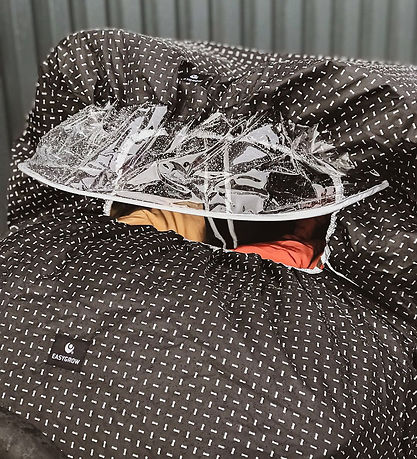 Easygrow Regnslag Til Tvlilingebarnevogn/-klapvogn - Stroke