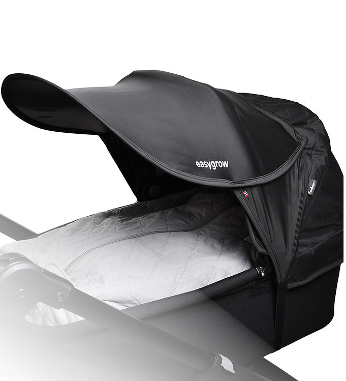 Easygrow Solskærm Til Barne/klapvogn Universal Uv50+ Sort