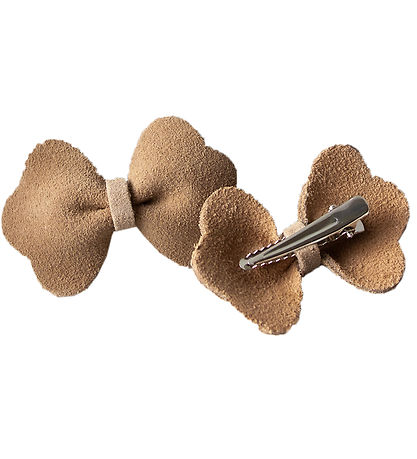 Petit La Busch Hårsløjfer - Bow - 2-pak - 6 x 4 cm - Sand Petit La Busch Hårsløjfer - Bow - 2-pak - 6 x 4 cm - Sand