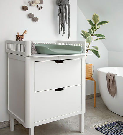 Sebra Puslepude - 65x50 cm - Seagrass green