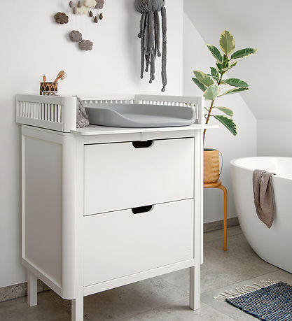 Sebra Puslepude - 65x50 cm  - Stone Grey